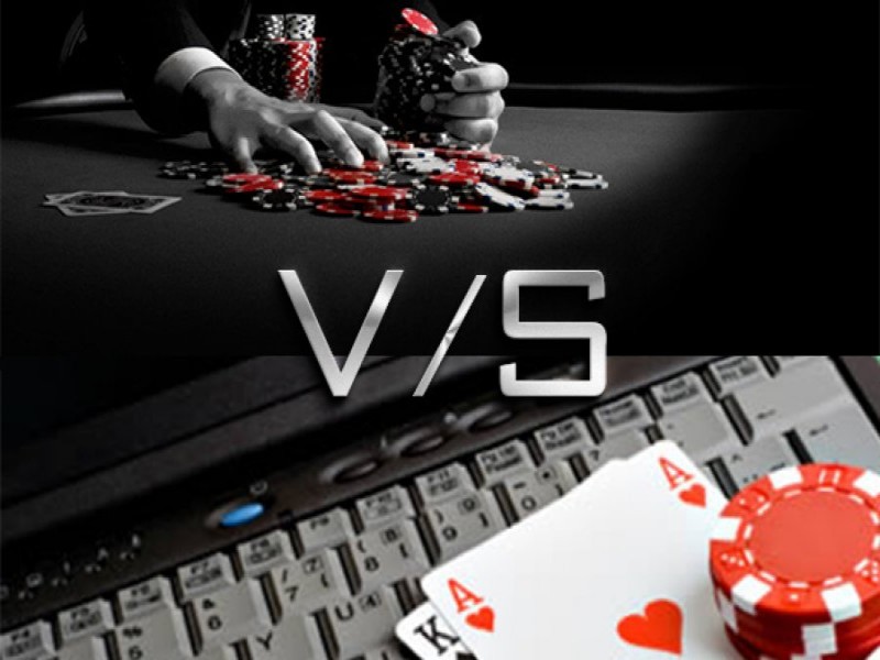 Live Poker Vs. Online Poker